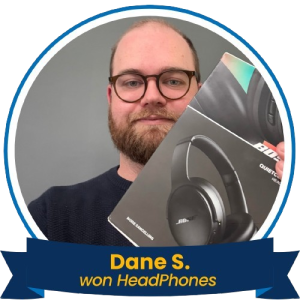 Dane-headphones winner